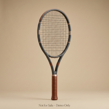 Classic Wooden Tennis Racket